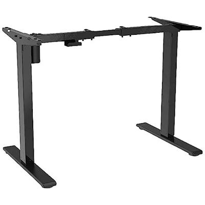 SpeaKa Professional Zit-sta-bureauframe Elektrisch in hoogte verstelbaar Hoogte: 710 tot 1210 mm (b x d) 1040 mm x 600 mm Zwart SP-SDF-501 SP-10108192