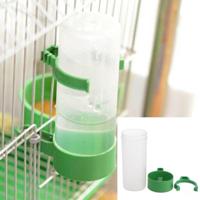 10 STKS praktische vogels voeden apparatuur papegaai vogel drinker drenken feeder met clip (S) - thumbnail