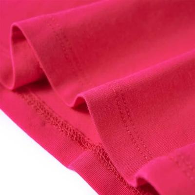 Kindershirt met lange mouwen eenhoorn 140 felroze