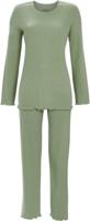 Groene pyjama Ringella rib - thumbnail