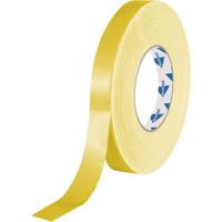 Deltec Gaffa tape rol 19mm 50m geel - thumbnail