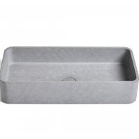 Waskom Ideavit Idea.Max 60x28x12 cm Rechthoek Beton Grijs - thumbnail