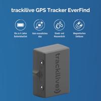 Trackilive EverFind GPS-tracker Voertuigtracker, Multifunctionele tracker Zwart 1 stuk(s) - thumbnail