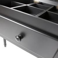 WOOOD Kaptafel/Sidetable 'Romy' kleur Zwart - thumbnail