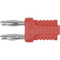 Schützinger KURZ 10-4 IG MB Ni / RT Kortsluitingsstekker Rood 1 stuk(s) - thumbnail