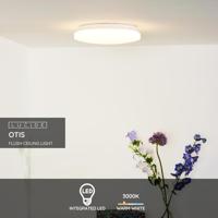 Lucide OTIS - Plafonnière - Ø 26 cm - LED - 1x14W 3000K - Opaal - thumbnail