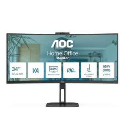 Monitor AOC CU34V5CW/BK 34" 100 Hz 60 Hz