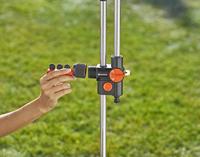 Gardena Tuindouche Duo met Verstelbare Stralen - Eenvoudige Installatie, Hoogte Aanpasbaar - thumbnail