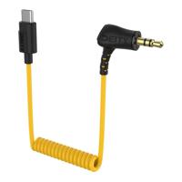 Deity C21 (3.5 vergrendelende TRS naar USB-C tijdcode/audiokabel) - thumbnail