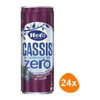 Hero - Cassis Zero - 24x 250ml - thumbnail