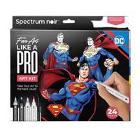Creativ Company Hobbyset illustratie, superman, diverse kleuren, 1 doos - thumbnail