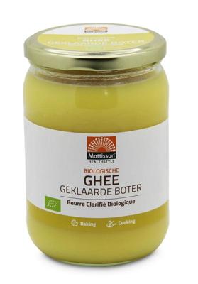 Mattisson HealthStyle Ghee Geklaarde Boter Mattisson HealthStyle Ghee Geklaarde Boter