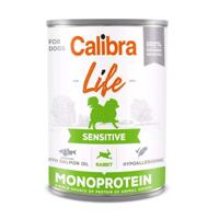 Calibra Life Dog Adult Sensitive Monoprotein Konijn natvoer hond 400 gram - thumbnail