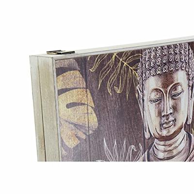 Sleutelkastje DKD Home Decor Zwart Gouden Hout MDF 2 Stuks 46,5 x 6 x 31,5 cm Sleutelkastje DKD Home Decor Zwart Gouden Hout MDF 2 Stuks 46,5 x 6 x 31,5 cm