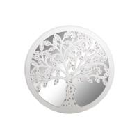 Decoratieve figuren DKD Home Decor Mangohout Spiegel Boomstructuur (60 x 2 x 60 cm) - thumbnail