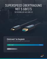 USB A naar USB B printerkabel - thumbnail