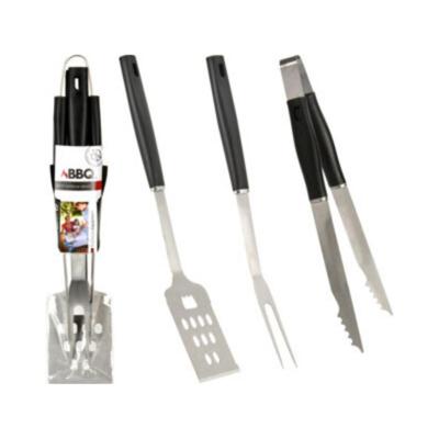 BBQ Gereedschap Set 3-delig RVS