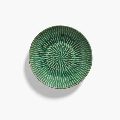SERAX - Verde Lanza - Serveerschaal L 26cm Green