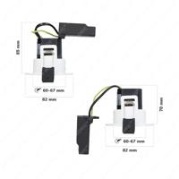 Set van 3 Malta LED inbouwspots - 5 Watt 480 lumen - Dim to warm - Rond - Kantelbaar - IP44 waterdicht - Wit - Incl. Quick Connector box - thumbnail