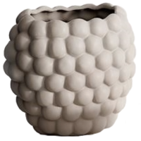 Bloempot keramiek - bloempot Honey - bloempot beige - thumbnail