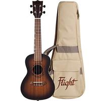Flight Gemstone Series DUC380 Amber concert ukelele met gigbag - thumbnail