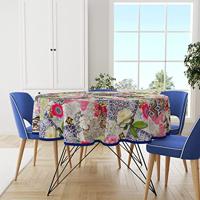 Tafelzeil rond wilder mosaics 160cm - thumbnail