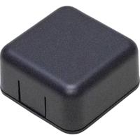 Hammond Electronics 1551SNAP1BK Universele behuizing 20 x 40 x 40 ABS Zwart 1 stuk(s) - thumbnail
