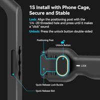 SmallRig 4404 Side Handle Quick Release Adaptor - thumbnail