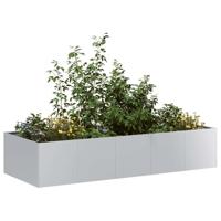 VidaXL Plantenbak 200x80x40 cm gegalvaniseerd staal - thumbnail