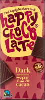 Happy Chocolate Dark 72% Cacao - thumbnail