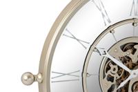 Muurklok Home ESPRIT Champagne Ijzer Spiegel 67 x 8 x 67 cm - thumbnail