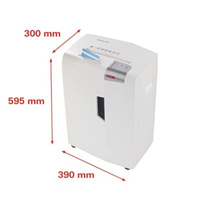 HSM shredstar X13 Papierversnipperaar 13 vellen Cross cut 4 x 37 mm P-4 23 l Ook geschikt voor CDs, DVDs, Nietjes, Paperclips, Creditcards