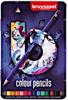 Bruynzeel blik 12 kleurpotloden BZL - thumbnail