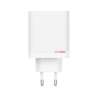 OnePlus SUPERVOOC Oplaadpoorten USB-A en USB-C + USB-C-kabel 120 W Wit - thumbnail