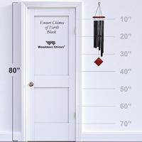 Woodstock windgong Chimes of Earth zwart - thumbnail