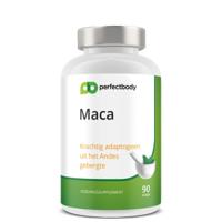 Maca capsules - 1000mg extract - Libido & overgangscomfort - Adaptogeen uit Andes - 90 plantaardige capsules PerfectBody - thumbnail