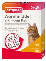 BEAPHAR WORMMIDDEL ALL-IN-ONE KAT - thumbnail