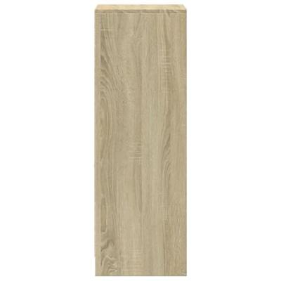 Dressoir met LED 38x34x100 cm bewerkt hout sonoma eikenkleurig Dressoir met LED 38x34x100 cm bewerkt hout sonoma eikenkleurig