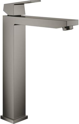 Wastafelmengkraan GROHE Eurocube Xl-Size Gladde Body Hard Graphite Geborsteld