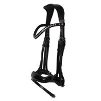 BR Bolton hoofdstel zwart maat:full - thumbnail