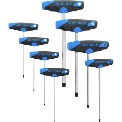 Gedore 2142 T-008 Stiftsleutelset 8-Delig met T-greep - 3037428