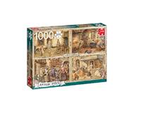 Premium Collection Anton Pieck, Bakkers uit de 19e eeuw 1000 stukjes - thumbnail