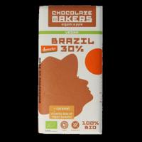 Chocolatemakers Brazil karamel 30% vegan demeter bio 80 Gram - thumbnail