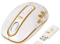 Golden Aloha - Golden Sunrise - 2.4GHz Mini Wireless Multimedia Keyboard Set - DE Layout - thumbnail
