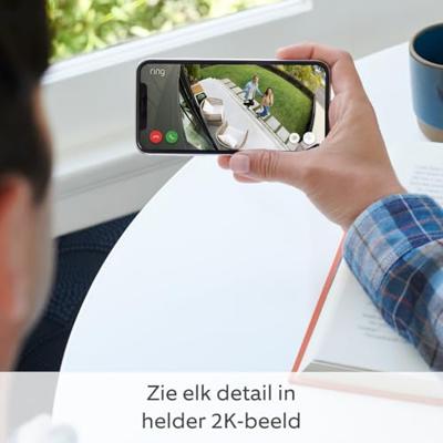 ring Spotlight Cam Pro - Battery - Black 8SB1P2-BEU0 IP Bewakingscamera WiFi 1920 x 1080 Pixel