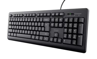 Trust TK-150 Toetsenbord Zwart