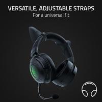 RAZER Kitty Ears V2 Universal Clip Oorbeugel 1 stuk(s) Zwart/groen - thumbnail