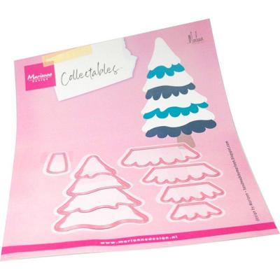 Marianne Design • collectable snowy tree by marleen