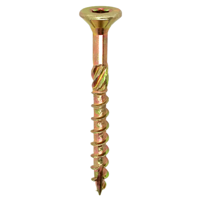 Woodies Ultimate 5.0x 90/55 platverzonken kop T-25 geelverzinkt - 61450551 61450551 Woodies Ultimate 5.0x 90/55 platverzonken kop T-25 geelverzinkt - 61450551 61450551