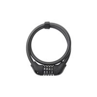 CONTEC cijfer-kabelslot "powerloc" ct comb.cab.lock powerloc 12mm x 85cm black - thumbnail